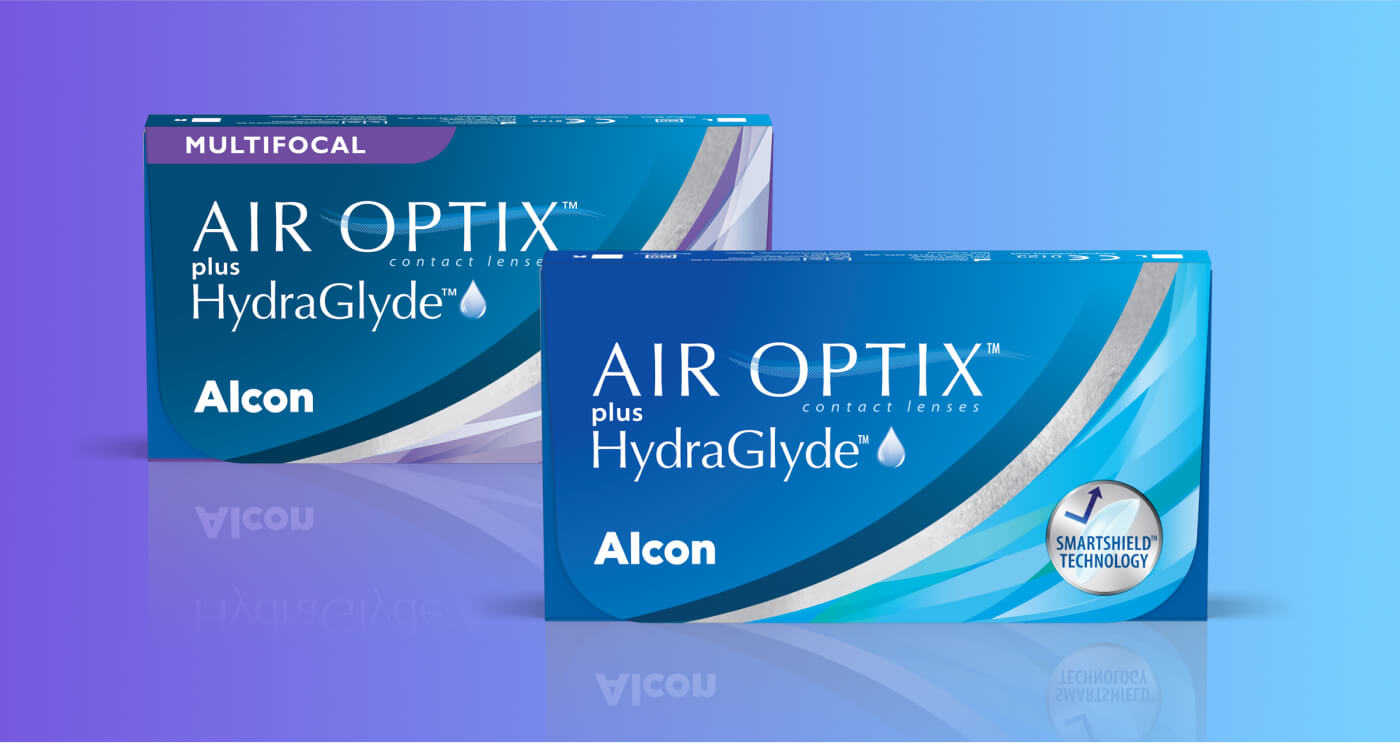 Контактные линзы AIR OPTIX PLUS HYDRAGLYDE FOR ASTIGMATISM