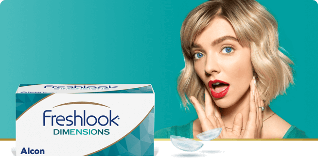 Линзы FRESHLOOK DIMENSIONS