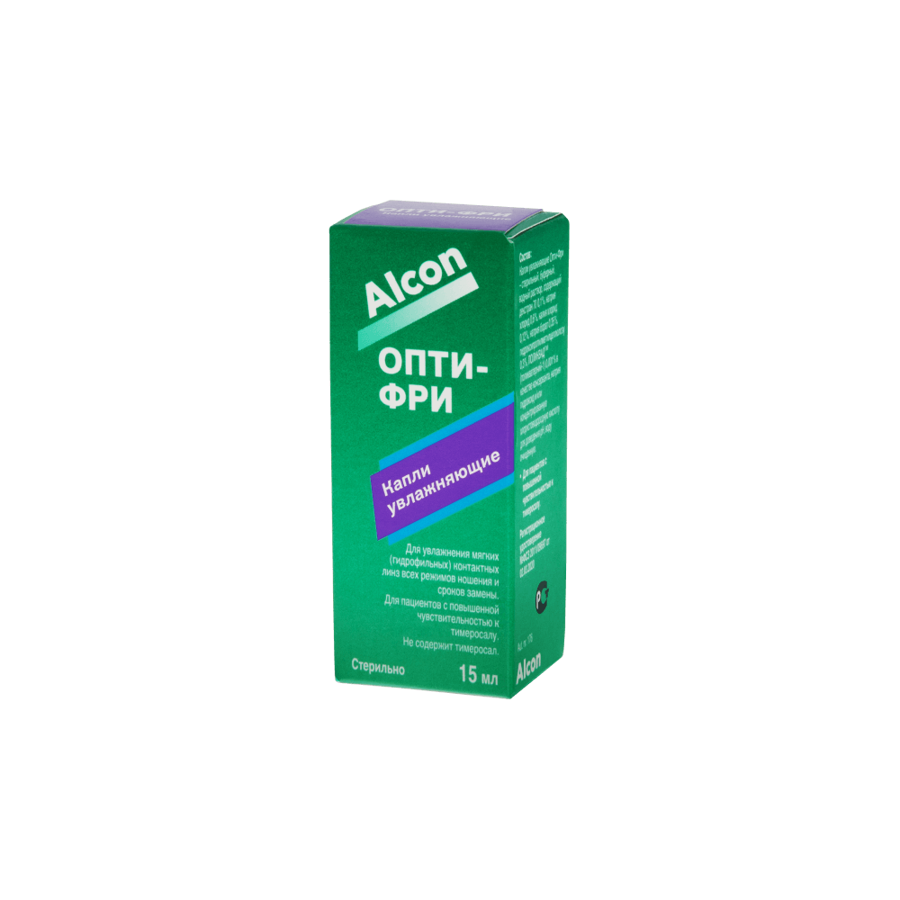 ALCON® OPTI-FREE® КАПЛИ УВЛАЖНЯЮЩИЕ